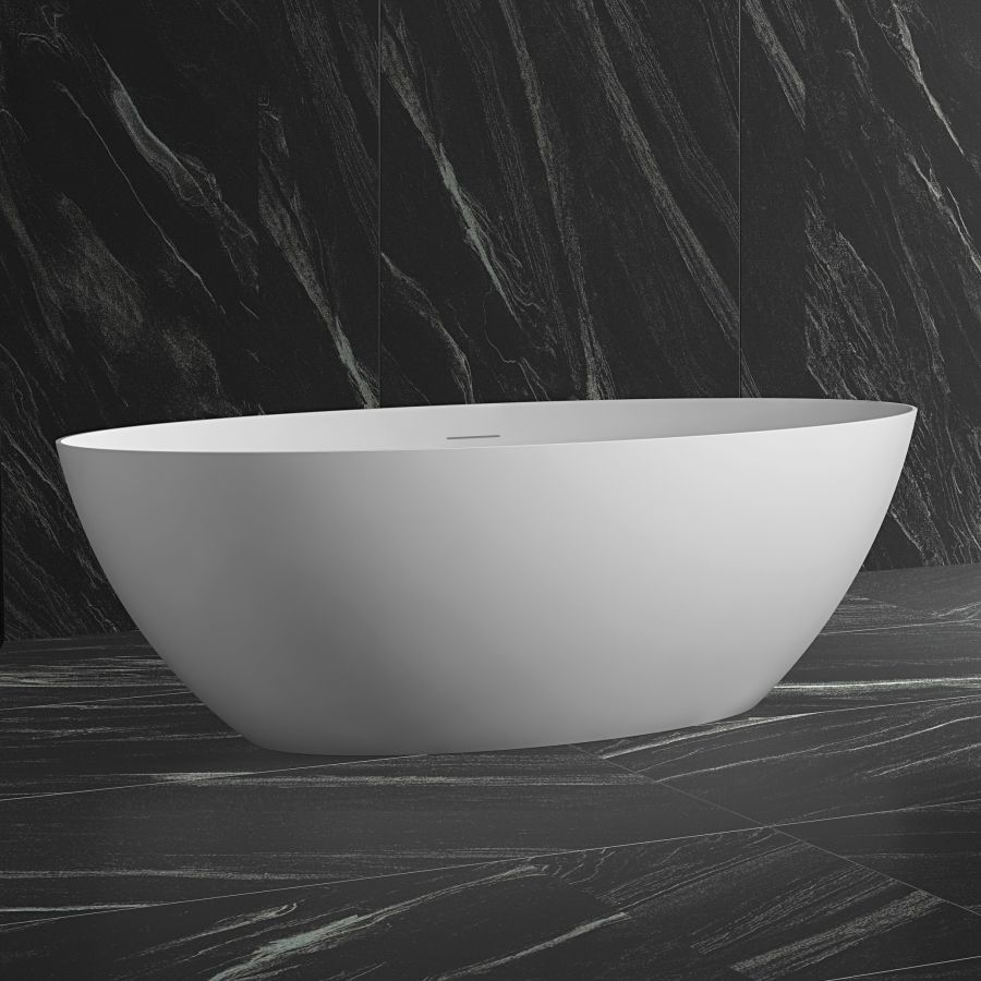 Акриловая ванна ABBER AB9374-1.7 белая