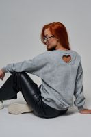 67189 толстовка женская [серый-винтаж]