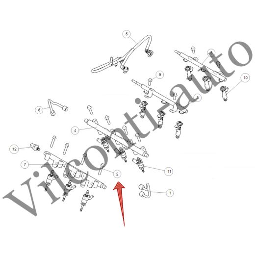 БОЛТ С ШЕСТИГРАННОЙ ГОЛОВКОЙ И ФЛАНЦЕМ TANK 500 Q1840840TFDE 100% ОРИГИНАЛ