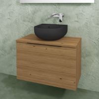 Подвесная тумба для ванной комнаты Flaminia Box Wall Hung Vanity Unit 37xH50 схема 1 Подвесная тумба для ванной комнаты Flaminia Box Wall Hung Vanity Unit 37xH50 схема 1
