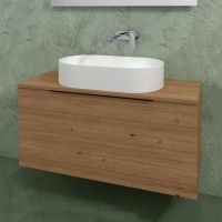 Подвесная тумба для ванной комнаты Flaminia Box Wall Hung Vanity Unit 37xH50 схема 4 Подвесная тумба для ванной комнаты Flaminia Box Wall Hung Vanity Unit 37xH50 схема 4