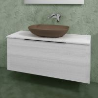 Подвесная тумба для ванной комнаты Flaminia Box Wall Hung Vanity Unit 37xH50 схема 5 Подвесная тумба для ванной комнаты Flaminia Box Wall Hung Vanity Unit 37xH50 схема 5