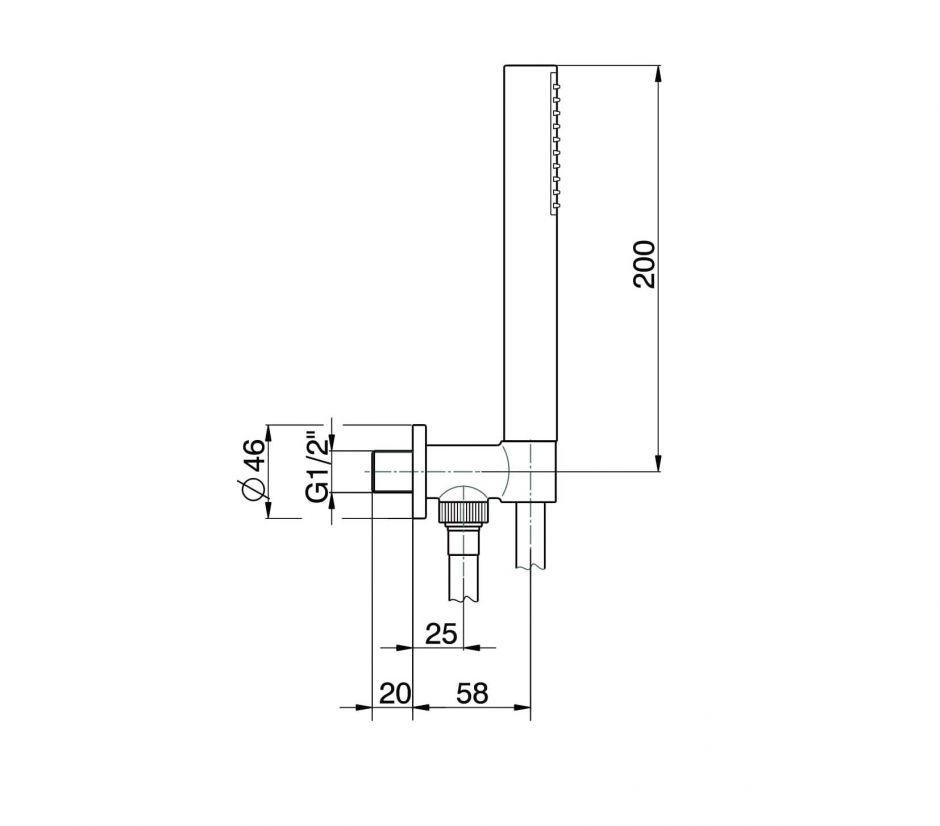 Душевая лейка Flaminia FL2561 ФОТО