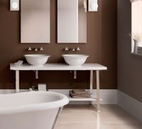 Накладная раковина Flaminia Boll 42 Countertop Basin 42х42 схема 2