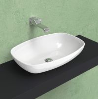 Накладная раковина Flaminia NudaSlim 60 Countertop Basin 60х39 схема 1