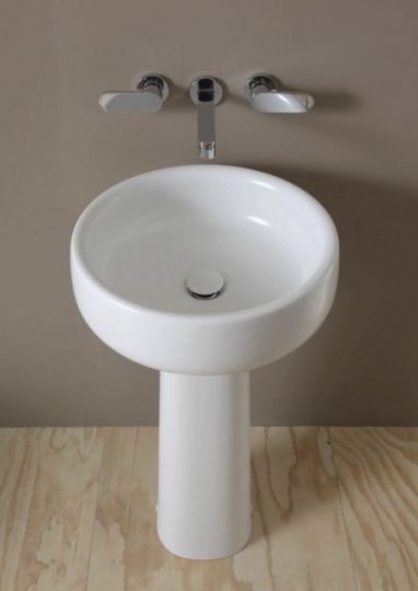 Накладная раковина Flaminia Bonola 50 Countertop Or Suitable For Pedestal Basin 50х50 схема 10