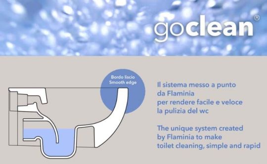 Напольный приставной унитаз Flaminia App Back To Wall WC AP117G схема 14 Напольный приставной унитаз Flaminia App Back To Wall WC AP117G схема 14