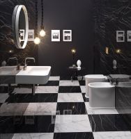 Напольный приставной унитаз Flaminia Madre Plus Goclean Back To Wall WC схема 6