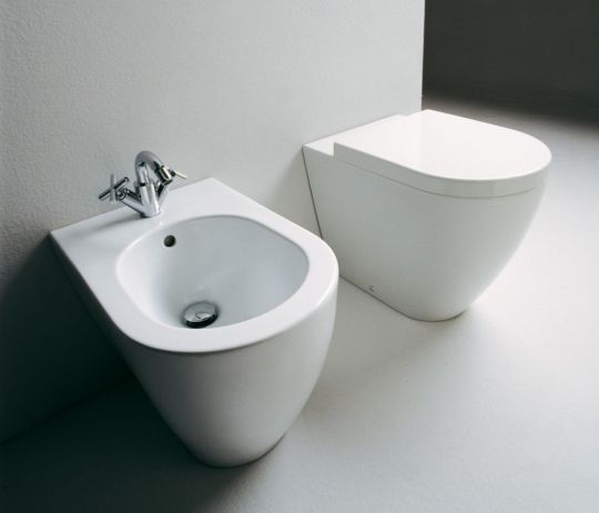 Напольный приставной унитаз Flaminia Link Back To Wall WC схема 9