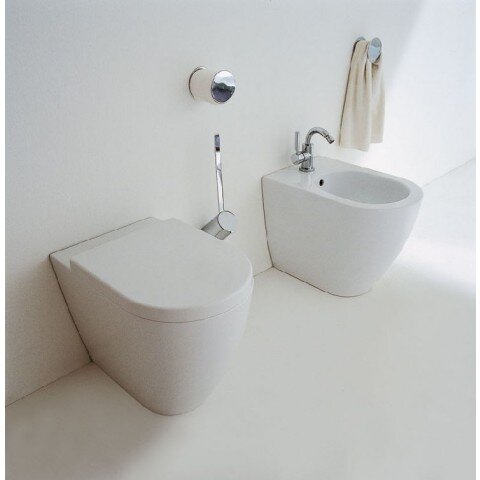 Напольный приставной унитаз Flaminia Link Back To Wall WC схема 11