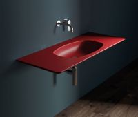 Подвесная раковина Flaminia NudaFlat 120 ND120L 120х48,5х12 см схема 2