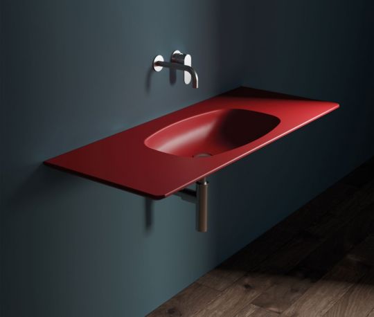 Подвесная раковина Flaminia NudaFlat 120 ND120L 120х48,5х12 см схема 2