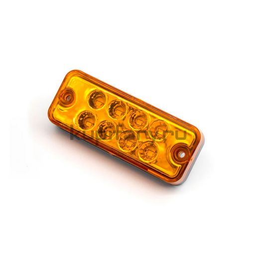 Светодиодный габаритный огонь 1 Ватт желтый 24 Вольт комплект 4 шт GB2049