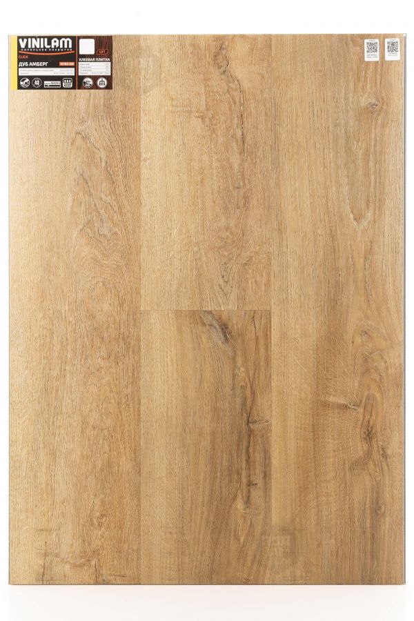 Виниловый ламинат Vinilam Дуб Амберг (Rich) 15783