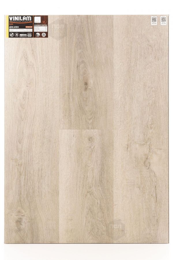 Виниловый ламинат Vinilam Дуб Ален (Rich) 20468