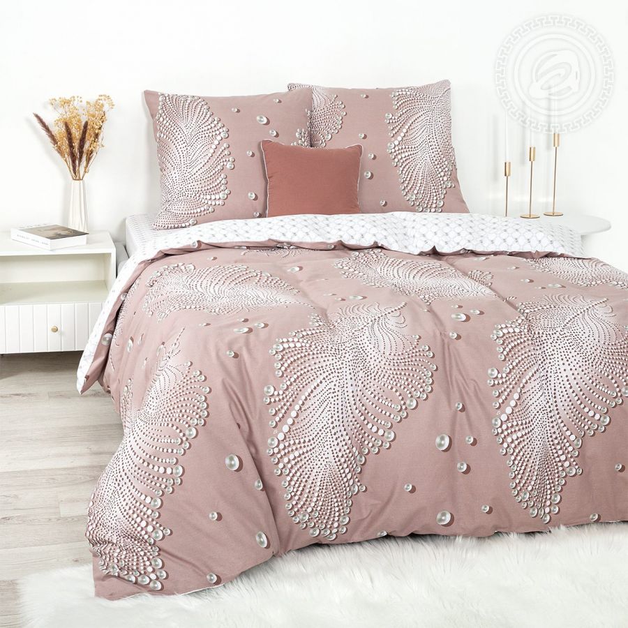 «Ожерелье» (DE LUXE) постельное белье Поплин Семейный