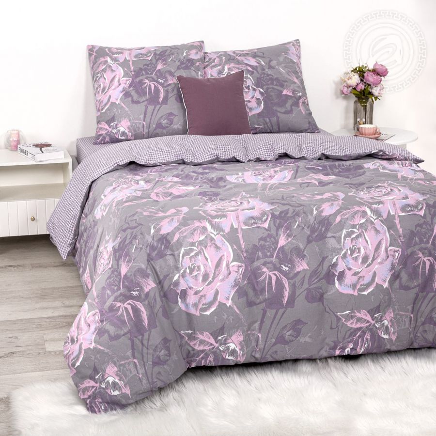 «Мануэла» (DE LUXE) постельное белье Поплин Семейный