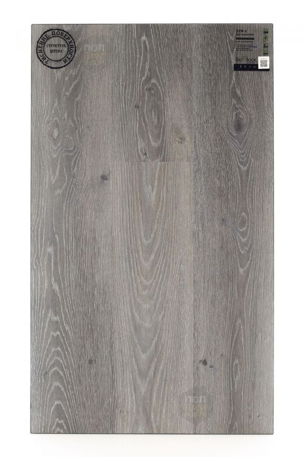 SPC ламинат Fargo Дуб Серый Иней 379-1