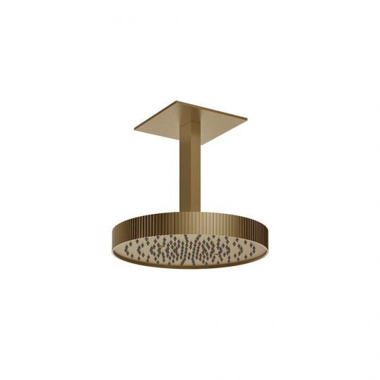 Верхний душ Gessi Incastri Rigato 75170 потолочный высота 11-190 см схема 15