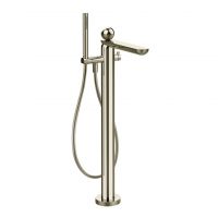 Смеситель для ванны Gessi Perle 74029 напольный с ручным душем и переключателем с металлическим вентилем схема 9