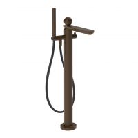 Смеситель для ванны Gessi Perle 74029 напольный с ручным душем и переключателем с металлическим вентилем схема 13