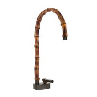 Смеситель для раковины Gessi Jacqueline 77003 с высоким поворотным изливом и металлическим вентилем без донного клапана схема 4