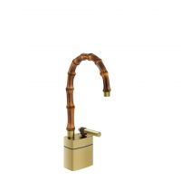 Смеситель для раковины Gessi Jacqueline 77027 средний с низким поворотным изливом и металлическим вентилем схема 9