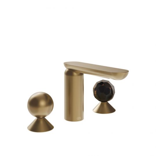 Смеситель для раковины Gessi Perle 74025 с вентилями-сферами из металла и муранского стекла Sfaccettato схема 13 Смеситель для раковины Gessi Perle 74025 с вентилями-сферами из металла и муранского стекла Sfaccettato схема 13