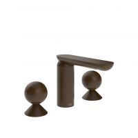 Смеситель для раковины Gessi Perle 74365 с металлическими вентилями-сферами схема 16