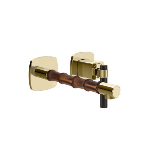 Смеситель для раковины встраиваемый Gessi Jacqueline 77288 однорычажный с вентилем под дерево схема 6