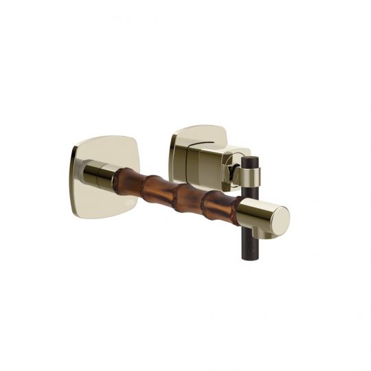 Смеситель для раковины встраиваемый Gessi Jacqueline 77288 однорычажный с вентилем под дерево схема 7