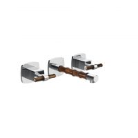 Смеситель для раковины встраиваемый Gessi Jacqueline 77291 на 3 отверстия с Т-образным вентилем под дерево схема 1