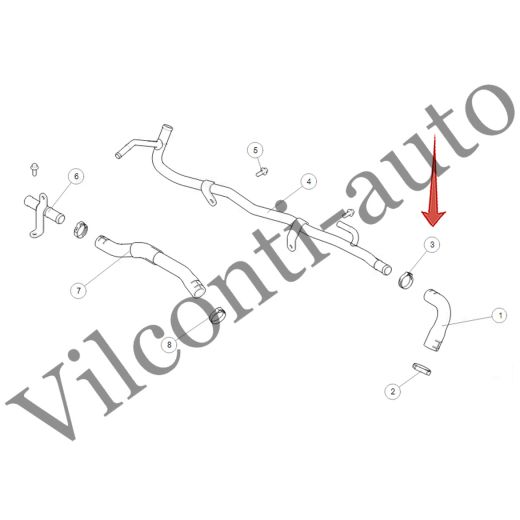 ХОМУТ TANK 500 09820052 100% ОРИГИНАЛ