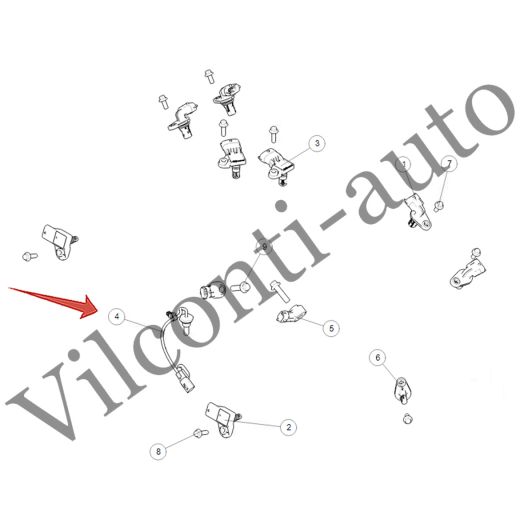 ДАТЧИК ТЕМПЕРАТУРЫ ОХЛАЖДАЮЩЕЙ ЖИДКОСТИ TANK 500/700 3611200XEZ01 100% ОРИГИНАЛ