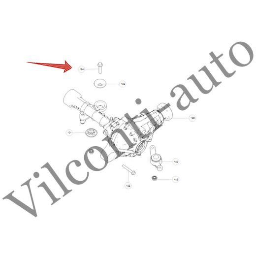 БОЛТ С ШЕСТИГРАННОЙ ГОЛОВКОЙ И ФЛАНЦЕМ TANK 500 Q184W1465TFDE 100% ОРИГИНАЛ