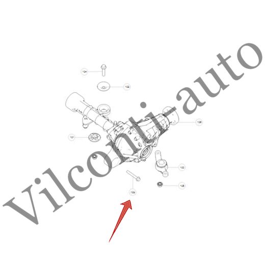 БОЛТ ШЕСТИГРАННЫЙ TANK 500 Q184U1285TFDE 100% ОРИГИНАЛ