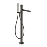 Смеситель для ванны Gessi Incastri 75028 напольный с ручным душем схема 7