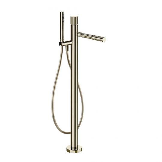 Смеситель для ванны Gessi Incastri 75028 напольный с ручным душем схема 10
