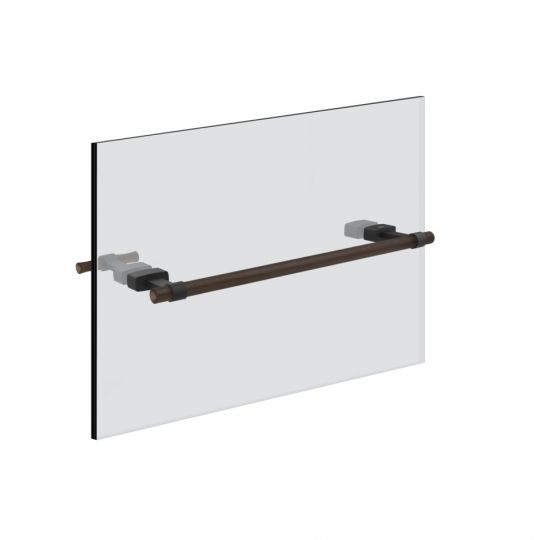 Полотенцедержатель Gessi Jacqueline 77611 под дерево 30 см для крепления на стекло схема 3