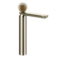 Смеситель для раковины Gessi Perle 74453 с донным клапаном и вентилем из муранского стекла Battuto схема 14