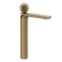 Смеситель для раковины Gessi Perle 74453 с донным клапаном и вентилем из муранского стекла Battuto схема 15