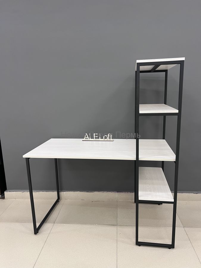 Письменный стол со стеллажом 60×75×140 см