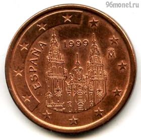 Испания 5 евроцентов 1999