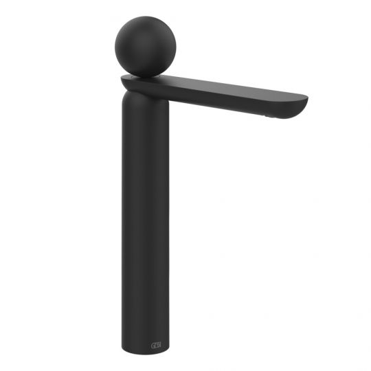 Смеситель для раковины Gessi Perle 74053 высокий с донным клапаном и металлическим вентилем схема 10