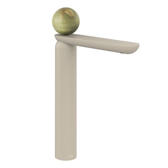 Смеситель для раковины Gessi Perle 74504 высокий без донного клапана с вентилем из камня Onyx Green схема 12 Смеситель для раковины Gessi Perle 74504 высокий без донного клапана с вентилем из камня Onyx Green схема 12