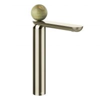 Смеситель для раковины Gessi Perle 74504 высокий без донного клапана с вентилем из камня Onyx Green схема 14 Смеситель для раковины Gessi Perle 74504 высокий без донного клапана с вентилем из камня Onyx Green схема 14