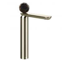 Смеситель для раковины Gessi Perle 74204 высокий без донного клапана с вентилем из из муранского стекла Sfaccettato схема 14 Смеситель для раковины Gessi Perle 74204 высокий без донного клапана с вентилем из из муранского стекла Sfaccettato схема 14