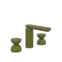 Смеситель для раковины Gessi Perle 74996 без донного клапана с металлическими вентилями-полусферами схема 13