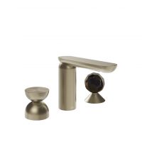 Смеситель для раковины Gessi Perle 74928 без донного клапана с металлическим вентилем-полусферой и вентилем-сферой из муранского стекла Sfaccettato схема 9 Смеситель для раковины Gessi Perle 74928 без донного клапана с металлическим вентилем-полусферой и вентилем-сферой из муранского стекла Sfaccettato схема 9