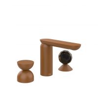 Смеситель для раковины Gessi Perle 74928 без донного клапана с металлическим вентилем-полусферой и вентилем-сферой из муранского стекла Sfaccettato схема 11 Смеситель для раковины Gessi Perle 74928 без донного клапана с металлическим вентилем-полусферой и вентилем-сферой из муранского стекла Sfaccettato схема 11